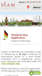 Mobile Screenshot of germany.siam-legal.com