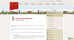 Desktop Screenshot of belize.siam-legal.com