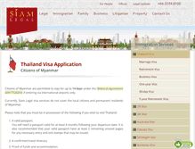 Tablet Screenshot of myanmar.siam-legal.com